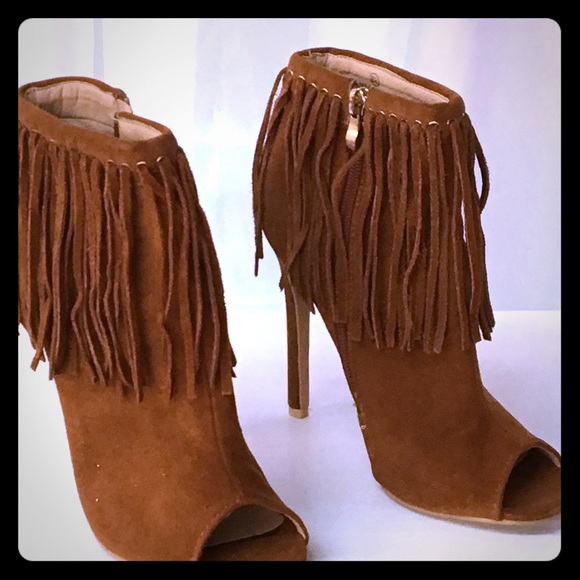 Fringe Booties - Picture 1 of 1